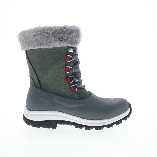 Original Muck Apres Lace Up Arctic Grip WP WALV100 Womens Gray Snow Bo Ruze Shoes