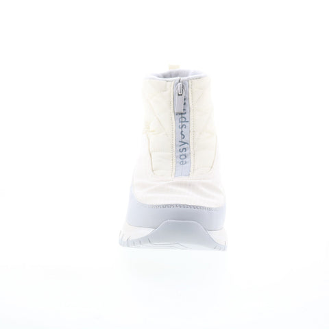 Easy Spirit Wistar 2 Martha Stewart Womens White Canvas Casual Dress Boots