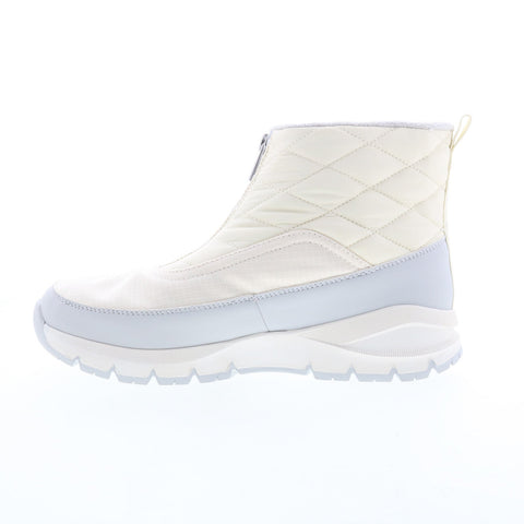 Easy Spirit Wistar 2 Martha Stewart Womens White Canvas Casual Dress Boots