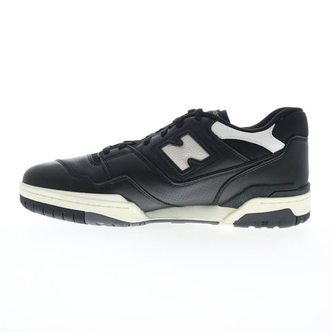 New Balance 550 XBB550LBW Mens Black Leather Lifestyle Sneakers Shoes