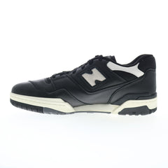 New Balance 550 XBB550LBW Mens Black Leather Lifestyle Sneakers Shoes