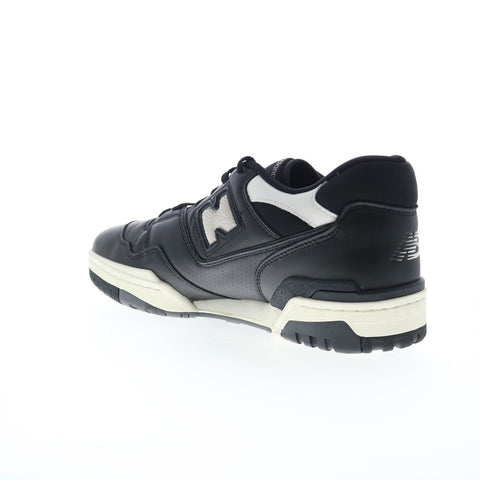 New Balance 550 XBB550LBW Mens Black Leather Lifestyle Sneakers Shoes