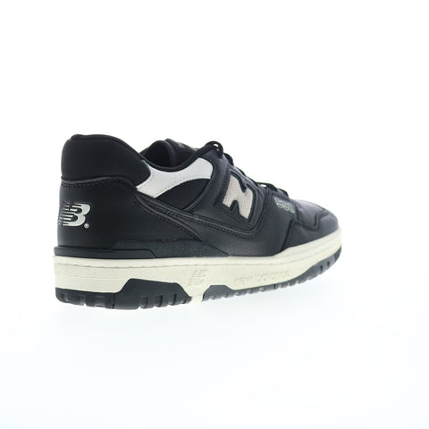 New Balance 550 XBB550LBW Mens Black Leather Lifestyle Sneakers Shoes