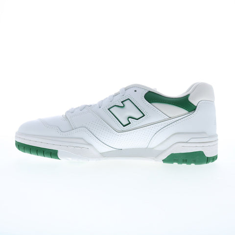 New Balance 550 XBB550SWB Mens White Leather Lifestyle Sneakers Shoes