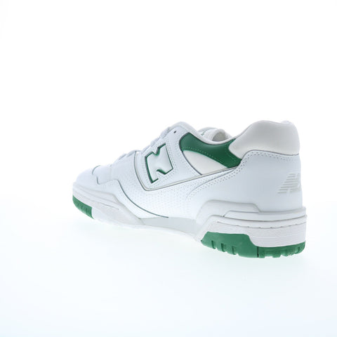 New Balance 550 XBB550SWB Mens White Leather Lifestyle Sneakers Shoes