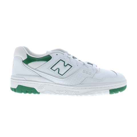 New Balance 550 XBB550SWB Mens White Leather Lifestyle Sneakers Shoes