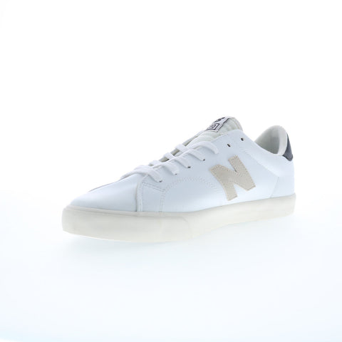 New Balance 210 XCT210WLB Mens White Leather Lifestyle Sneakers Shoes