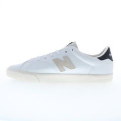 New Balance 210 XCT210WLB Mens White Leather Lifestyle Sneakers Shoes