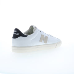 New Balance 210 XCT210WLB Mens White Leather Lifestyle Sneakers Shoes