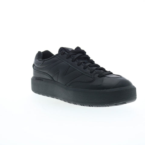 New Balance 302 XCT302LB Mens Black Leather Lifestyle Sneakers Shoes