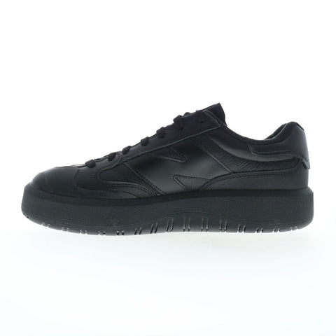 New Balance 302 XCT302LB Mens Black Leather Lifestyle Sneakers Shoes
