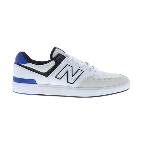 New Balance 574 XCT574LFJ Mens White Leather Lifestyle Sneakers Shoes