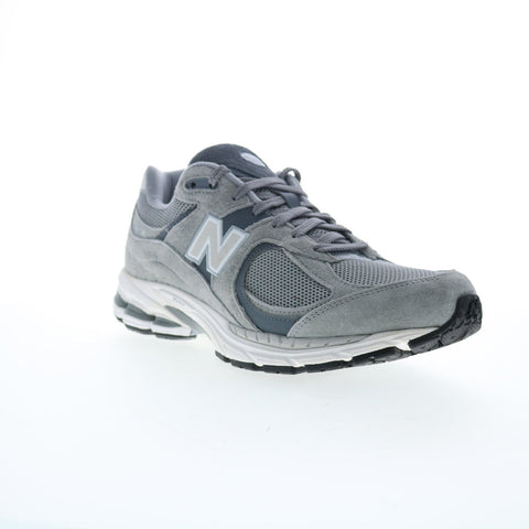 New Balance 2002 XM2002RST Mens Gray Suede Lifestyle Sneakers Shoes