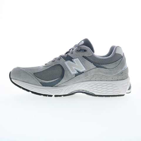New Balance 2002 XM2002RST Mens Gray Suede Lifestyle Sneakers Shoes