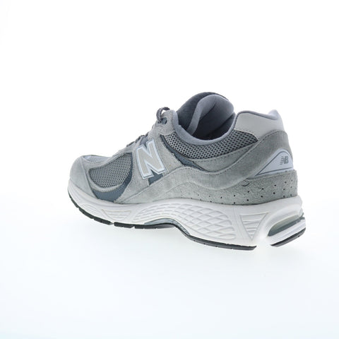 New Balance 2002 XM2002RST Mens Gray Suede Lifestyle Sneakers Shoes