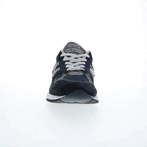 New Balance 990 XM990NB2 Mens Blue Suede Lifestyle Sneakers Shoes