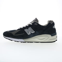 New Balance 990 XM990NB2 Mens Blue Suede Lifestyle Sneakers Shoes
