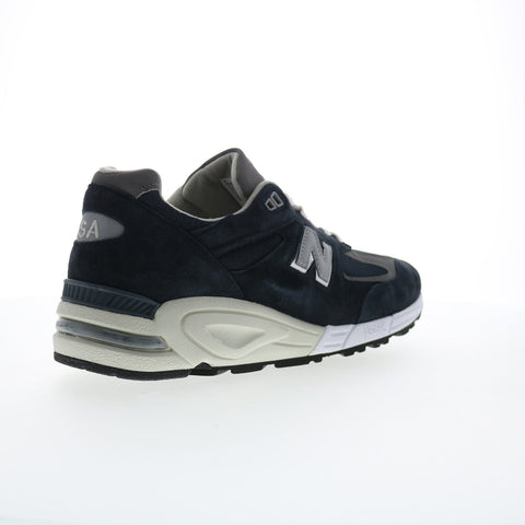 New Balance 990 XM990NB2 Mens Blue Suede Lifestyle Sneakers Shoes