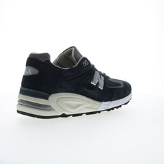 New Balance 990 XM990NB2 Mens Blue Suede Lifestyle Sneakers Shoes