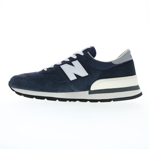 New Balance 990 XM990NV1 Mens Blue Canvas Lifestyle Sneakers Shoes