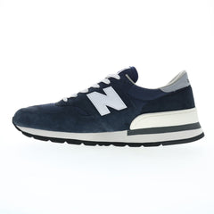 New Balance 990 XM990NV1 Mens Blue Canvas Lifestyle Sneakers Shoes