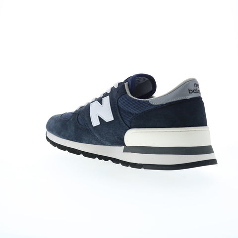 New Balance 990 XM990NV1 Mens Blue Canvas Lifestyle Sneakers Shoes