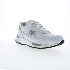 New Balance 992 XM992WL Mens White Leather Lifestyle  Sneakers Shoes