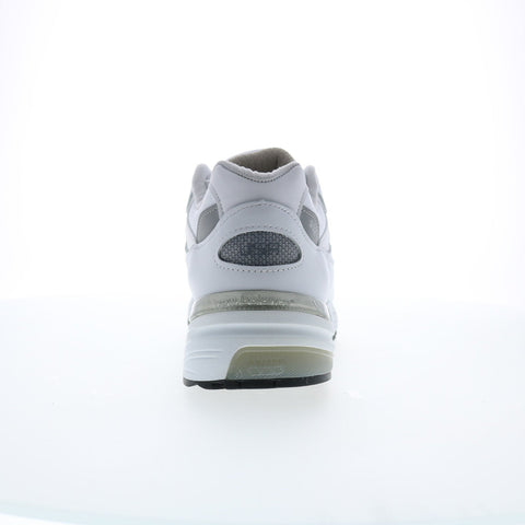 New Balance 992 XM992WL Mens White Leather Lifestyle  Sneakers Shoes
