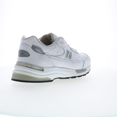 New Balance 992 XM992WL Mens White Leather Lifestyle  Sneakers Shoes