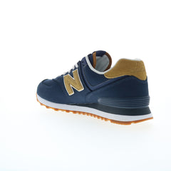 New Balance 574 XML574BC2 Mens Blue Canvas Lifestyle Sneakers Shoes