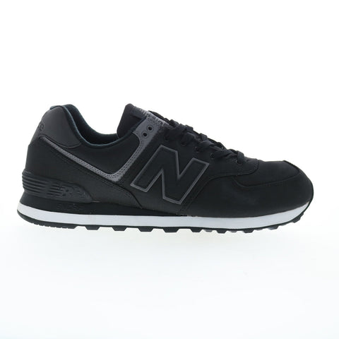 New Balance 574 XML574JJ2 Mens Black Canvas Lifestyle Sneakers Shoes