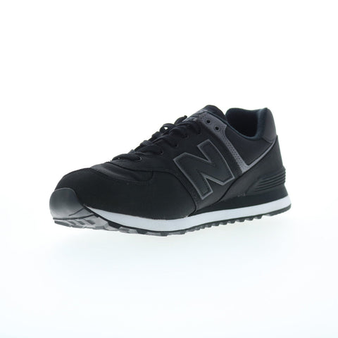 New Balance 574 XML574JJ2 Mens Black Canvas Lifestyle Sneakers Shoes