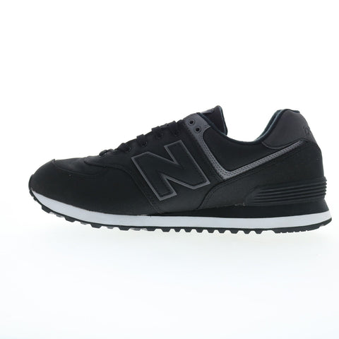 New Balance 574 XML574JJ2 Mens Black Canvas Lifestyle Sneakers Shoes