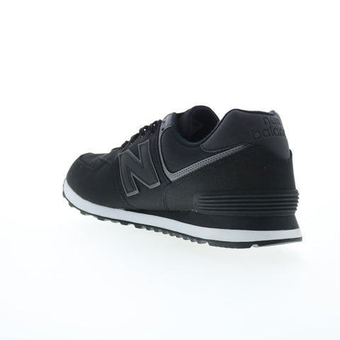 New Balance 574 XML574JJ2 Mens Black Canvas Lifestyle Sneakers Shoes