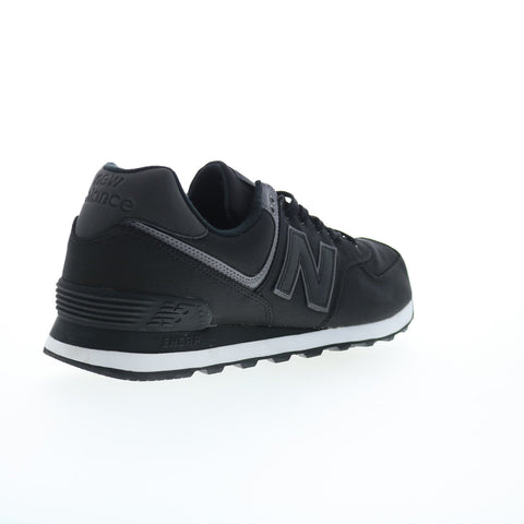 New Balance 574 XML574JJ2 Mens Black Canvas Lifestyle Sneakers Shoes