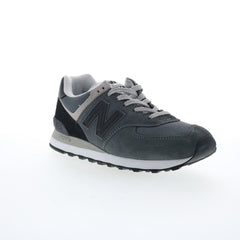 New Balance 574 XML574OS2 Mens Gray Suede Lifestyle Sneakers Shoes