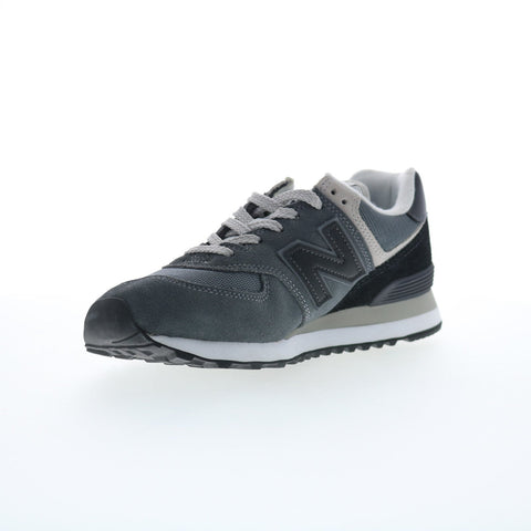 New Balance 574 XML574OS2 Mens Gray Suede Lifestyle Sneakers Shoes