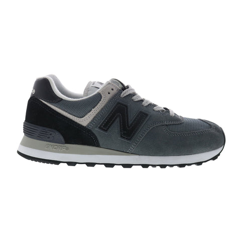 New Balance 574 XML574OS2 Mens Gray Suede Lifestyle Sneakers Shoes
