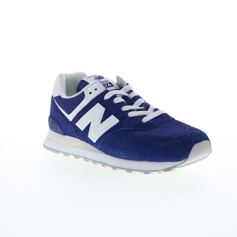 New Balance 574 XML574PK2 Mens Blue Suede Lifestyle Sneakers Shoes