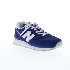 New Balance 574 XML574PK2 Mens Blue Suede Lifestyle Sneakers Shoes
