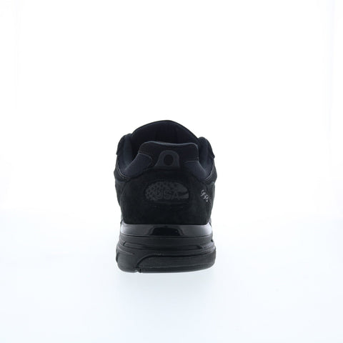 New Balance 993 XMR993TB Mens Black Suede Lifestyle Sneakers Shoes