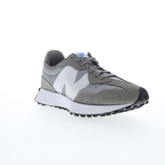 New Balance 327 XMS327CPI Mens Gray Suede Lifestyle Sneakers Shoes