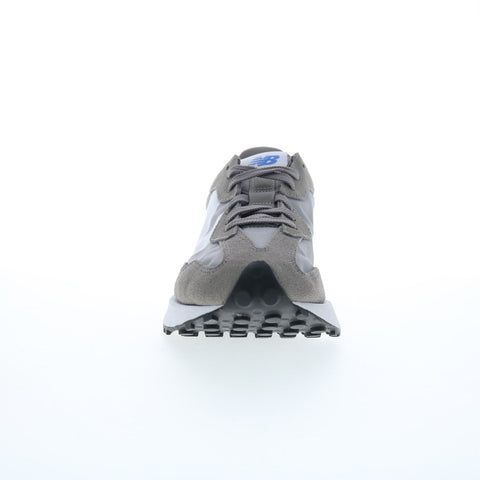 New Balance 327 XMS327CPI Mens Gray Suede Lifestyle Sneakers Shoes