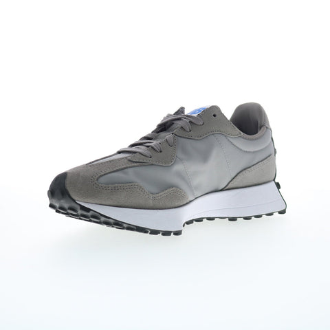 New Balance 327 XMS327CPI Mens Gray Suede Lifestyle Sneakers Shoes