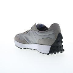 New Balance 327 XMS327CPI Mens Gray Suede Lifestyle Sneakers Shoes