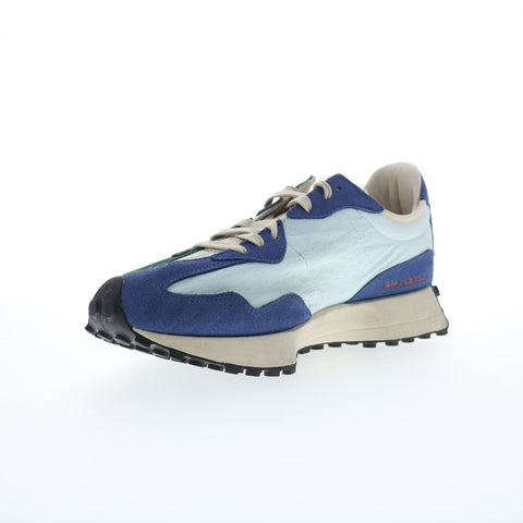 New Balance 327 XMS327VB Mens Beige Suede Lifestyle  Sneakers Shoes