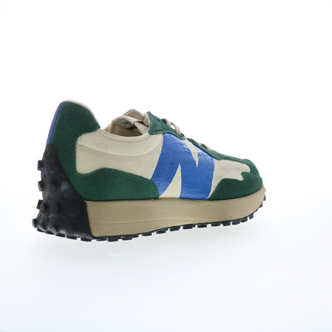 New Balance 327 XMS327VB Mens Beige Suede Lifestyle  Sneakers Shoes