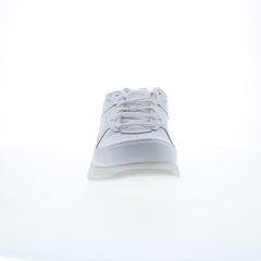 New Balance 577 XMW577WT Mens White Wide Leather Lifestyle Sneakers Shoes