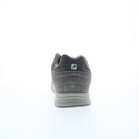 New Balance 877 XMW877GT Mens Gray Suede Lifestyle Sneakers Shoes