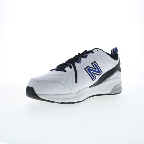 New Balance 608V5 XMX608WR5 Mens White Canvas Lifestyle Sneakers Shoes
